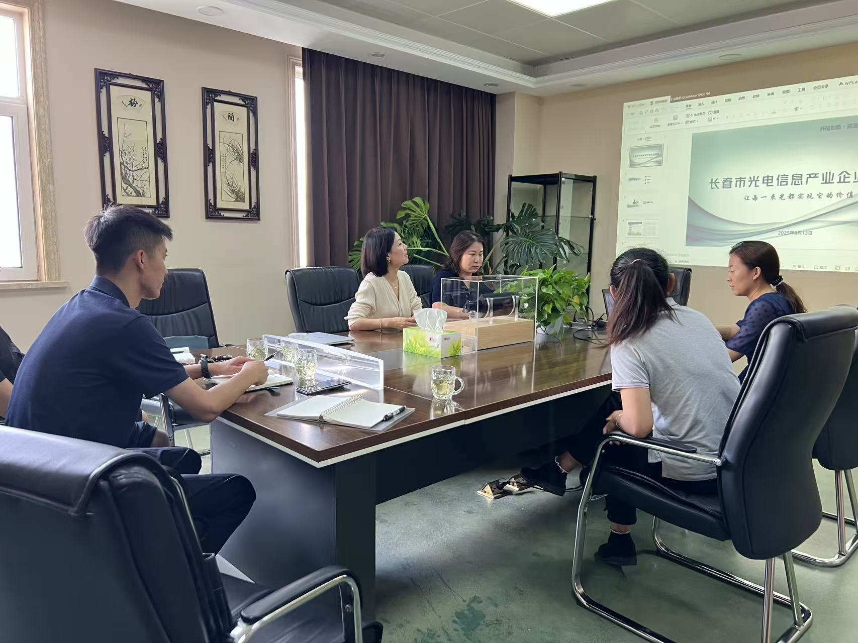 【光聯(lián)春城·服務(wù)入企】光電聯(lián)盟秘書處實地走訪博信光電子紀(jì)實
